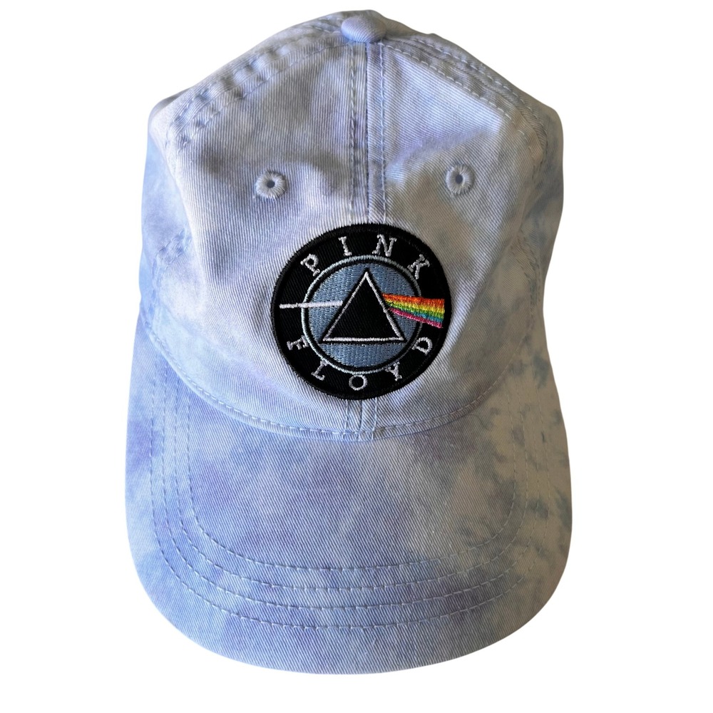 Pink Floyd Dark Side of the Moon Tie Dye‎ Baseball Cap Blue Purple Hat OSFM